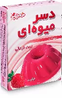 دسر میوه ای توت فرنگی جلید دراژه ۵۰ گرم