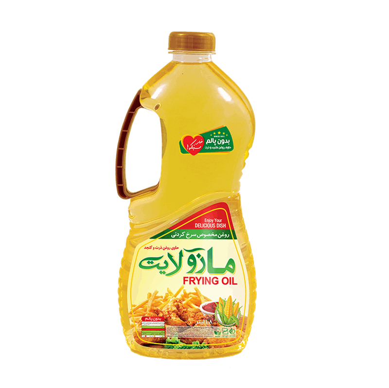 روغن سرخ کردنی برپایه ذرت - شفاف