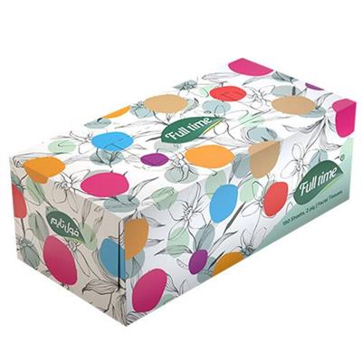 دستمال کاغذی جعبه ای 150 برگ دولایه Lilium
