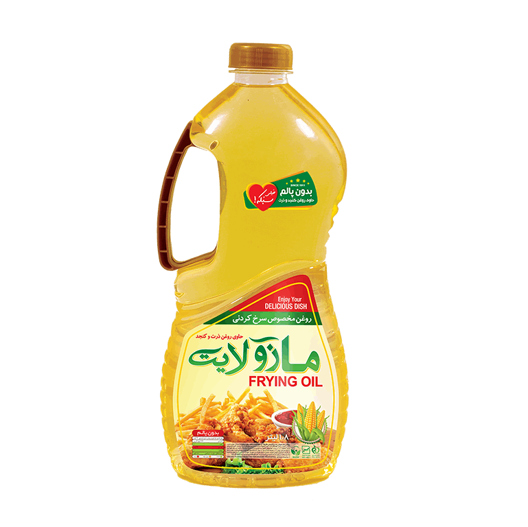 روغن سرخ کردنی برپایه ذرت - شفاف