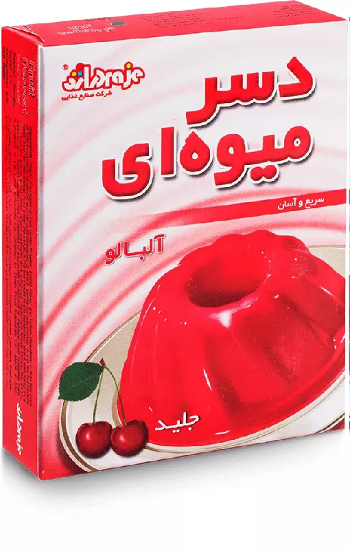 دسر میوه ای آلبالو