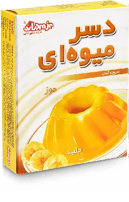 دسر میوه ای موز جلید دراژه ۵۰ گرم