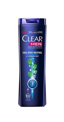 شامپو ضد شوره مردانه کلییر مدل Cool Sport Menthol حجم 400 میلی لیتر