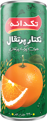 نکتار پرتقال حاوی پرک پرتقال تکدانه (240 میلی لیتر)