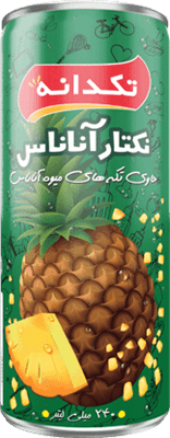 نکتار آناناس تکدانه حجم 240 میلی لیتر