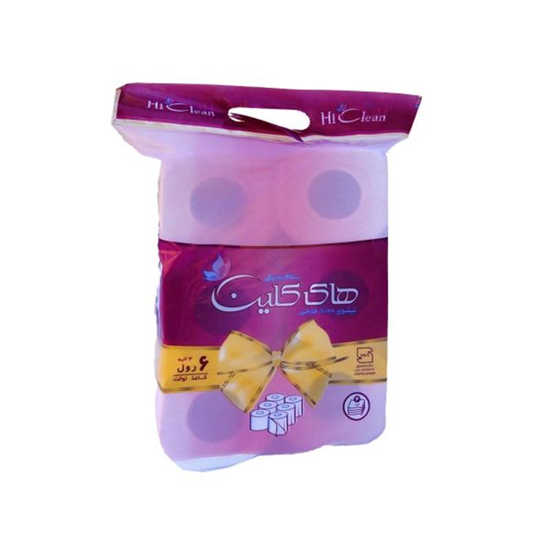 دستمان توالت دلسی 6 قلو ساده